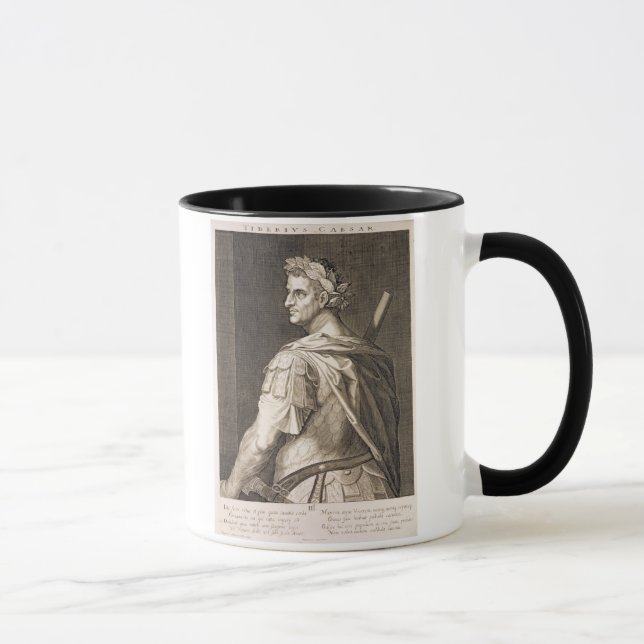 Tiberius Caesar (10 BC - 54 AD) Emperor of Rome 14 Mug (Right)