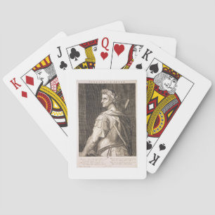 Tiberius Caesar (10 BC - 54 AD) Emperor of Rome 14 Playing Cards
