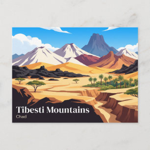 Tibesti Mountains Chad Postcard