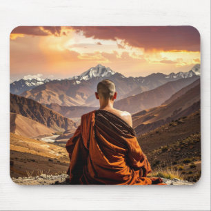 TIbet - Buddhism - Meditation Mouse Mat