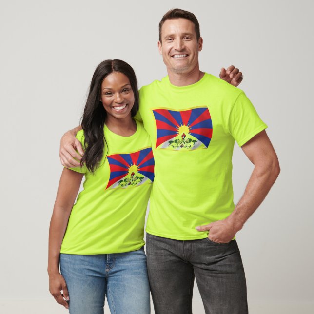 Tibet Flag Shirt (Unisex)