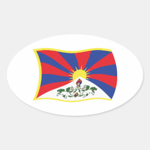 Tibet Flag Sticker