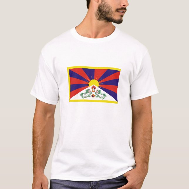 Tibet Flag T-Shirt (Front)