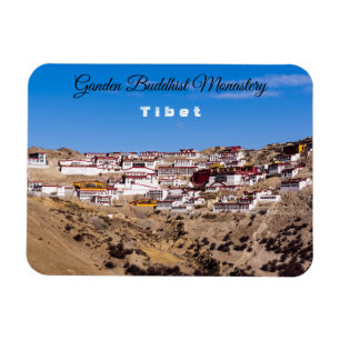 Tibet - Ganden Buddhist Monastery Magnet
