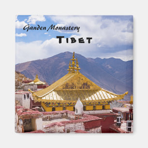 Tibet - Ganden Buddhist Monastery Magnet