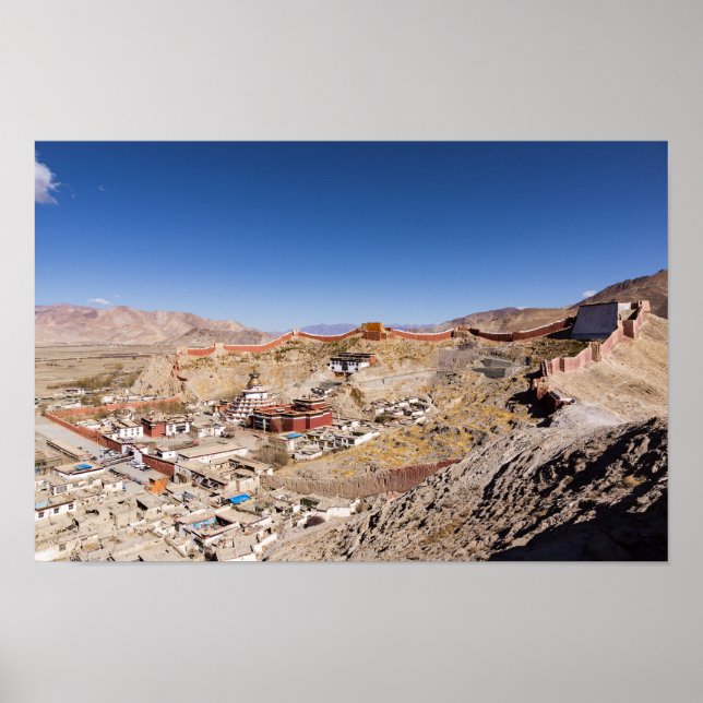 Tibet - Gyantse town Poster (Front)
