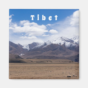 Tibet, Himalaya - Scenic Mountain landscape Magnet