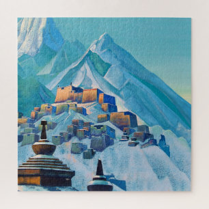 “Tibet Himalayas” by Nicholas Roerich Jigsaw Puzzle