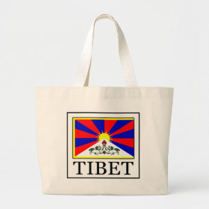 Tibet Large Tote Bag