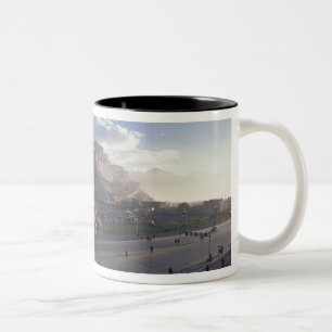 Tibet - Lhasa. Potala at sunrise Two-Tone Coffee Mug