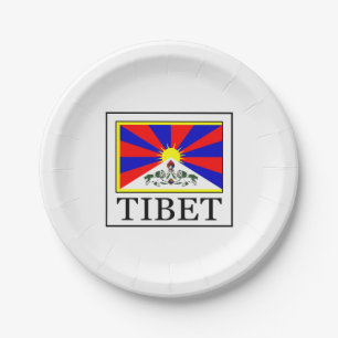 Tibet Paper Plate