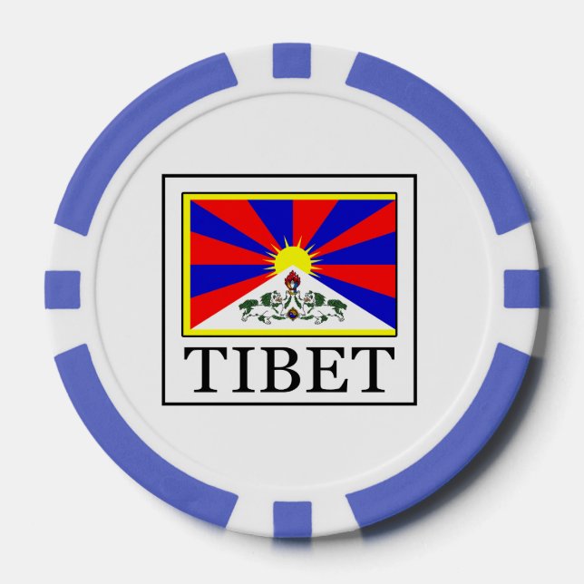 Tibet Poker Chips (Front)