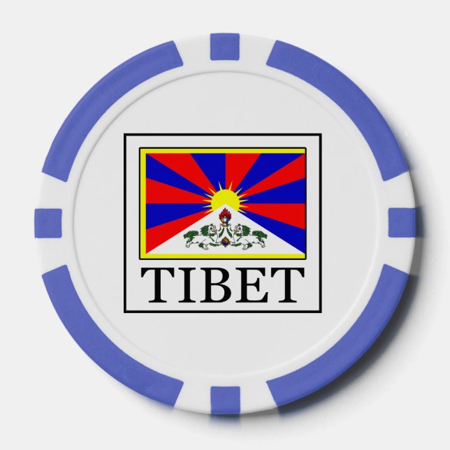 Tibet Poker Chips (Front)