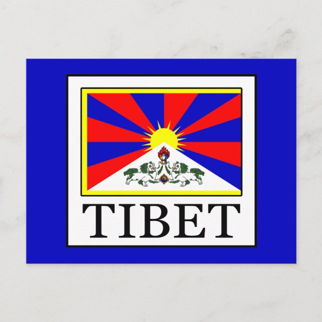 Tibet Postcard (Front)