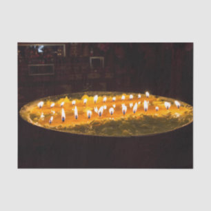 Tibet - Ritual butter lamp Tissue Paper