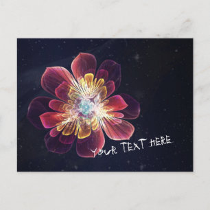 Tibet Sea Flower   Custom Postcard