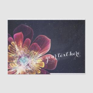 Tibet Sea Flower Custom Tissue Paper