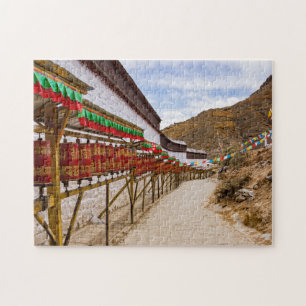 Tibet, Shigatse - Tashilumpo Monastery Jigsaw Puzzle