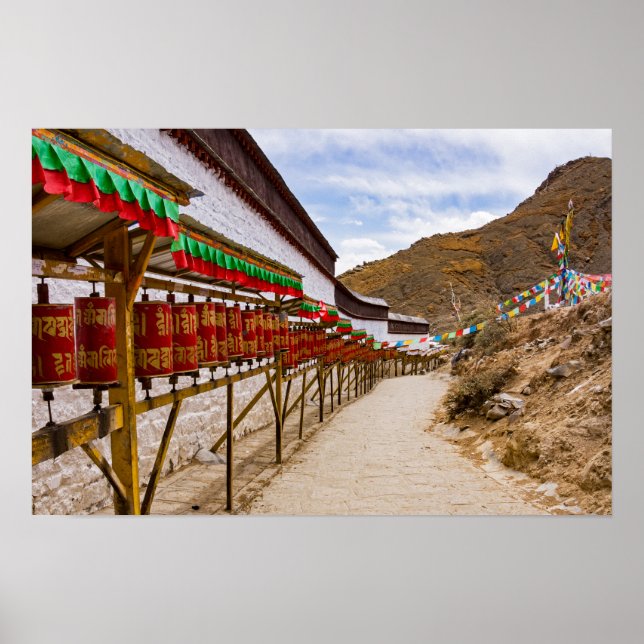 Tibet, Shigatse - Tashilumpo Monastery Poster (Front)