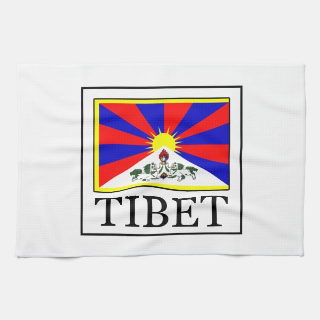 Tibet Tea Towel (Horizontal)