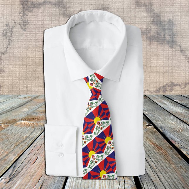 Tibet Ties, fashion Tibetan Flag, business Tie (Creator Uploaded)