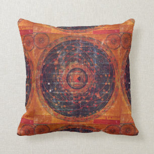 Tibetan Astronomical Thangka Cushion