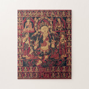 Tibetan Bodhisattva ~ Buddhism Jigsaw Puzzle