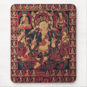 Tibetan Bodhisattva Mouse Mat