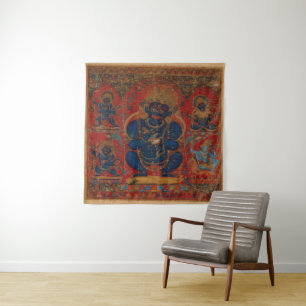 Tibetan Buddhism Mahakala Tapestry