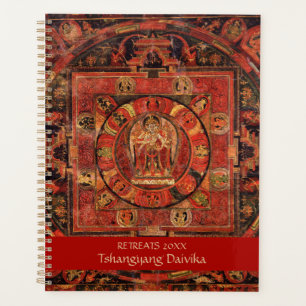 Tibetan Buddhism Mandala of Amogapasha Personalise Planner