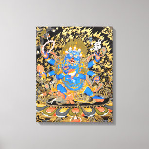 Tibetan Buddhist Art Canvas Print