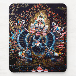 Tibetan Buddhist Art (Chemckok Heruka) Mouse Mat
