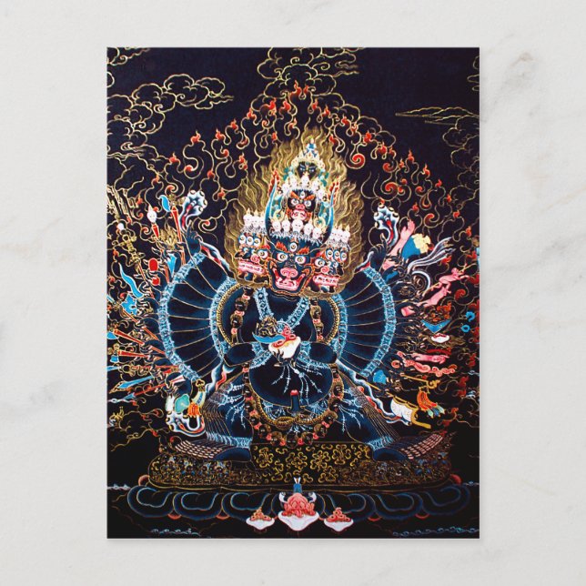 Tibetan Buddhist Art (Chemckok Heruka) Postcard (Front)