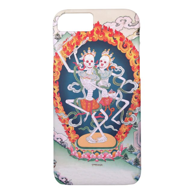 Tibetan Buddhist Art iPhone 7 Case (Back)