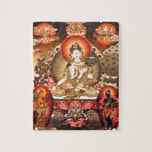 Tibetan Buddhist Art Jigsaw Puzzle