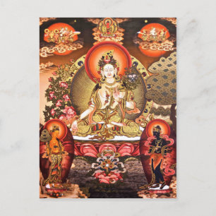 Tibetan Buddhist Art Postcard