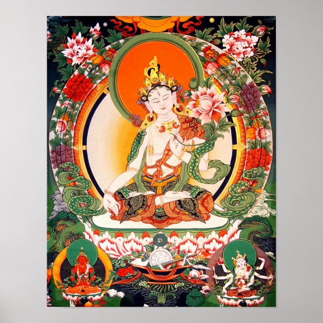 Tibetan Buddhist Art Poster (Front)