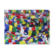 Tibetan Buddhist Prayer Flag Art Home Altar Shrine