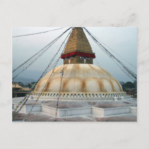 Tibetan Buddhist Stupa Postcard