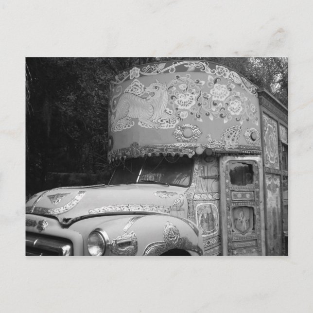 Tibetan Bus Postcard (Front)