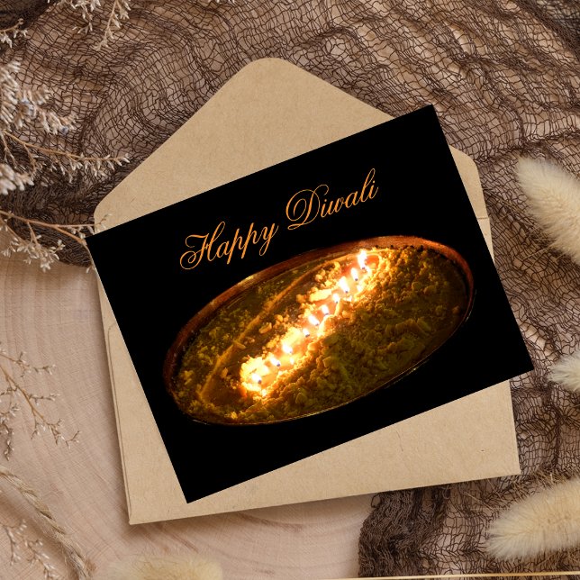 Tibetan Butter Lamp Invitation Postcard (Creator Uploaded)
