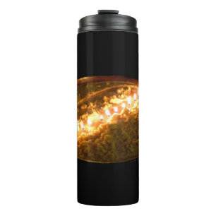 Tibetan Butter Lamp Thermal Tumbler