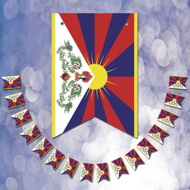 Tibetan Flag & Party Tibet Banners / Weddings (Creator Uploaded)