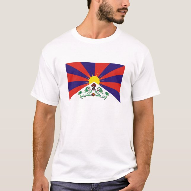 Tibetan Flag T-shirt (Front)