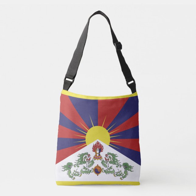 Tibetan Flag & Tibet fashion bags / Himalayas (Front)