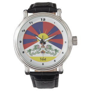 Tibetan Flag & Tibet trendy fashion /design watch