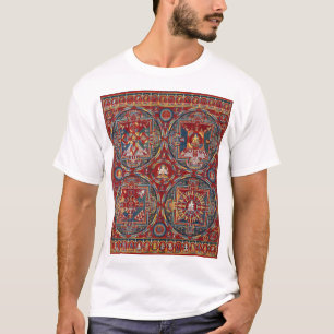 Tibetan Four Mandalas of the Vajravali Series T-Shirt