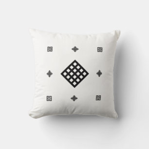 Tibetan Harmony Modern Minimalist Spiritual Desi Cushion