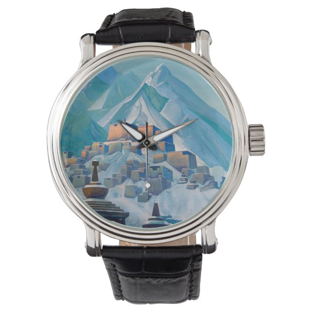 Tibetan Landscape in the Himalaya Mountain Peaks Watch (Front)
