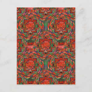 Tibetan Mandala Postcard